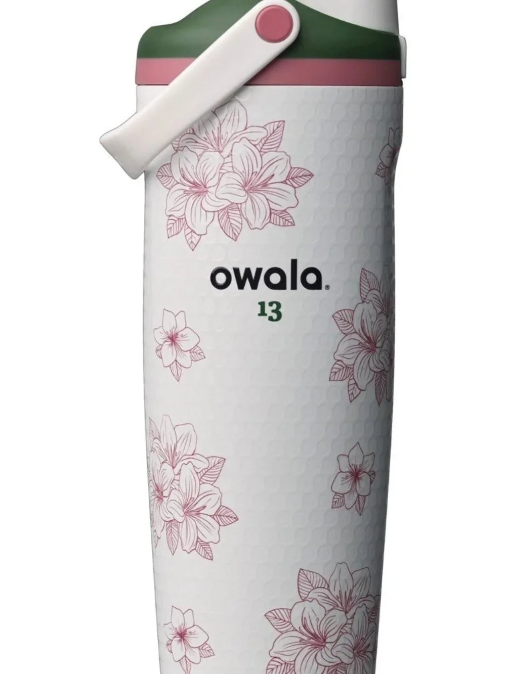 NWT Owala 30 OZ Special Edition Azalea 13 Floral Masters Golf Freesip